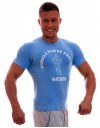 MPP T-shirt Muscle SkyBlue/White