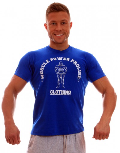 MPP T-shirt Muscle Blue/White